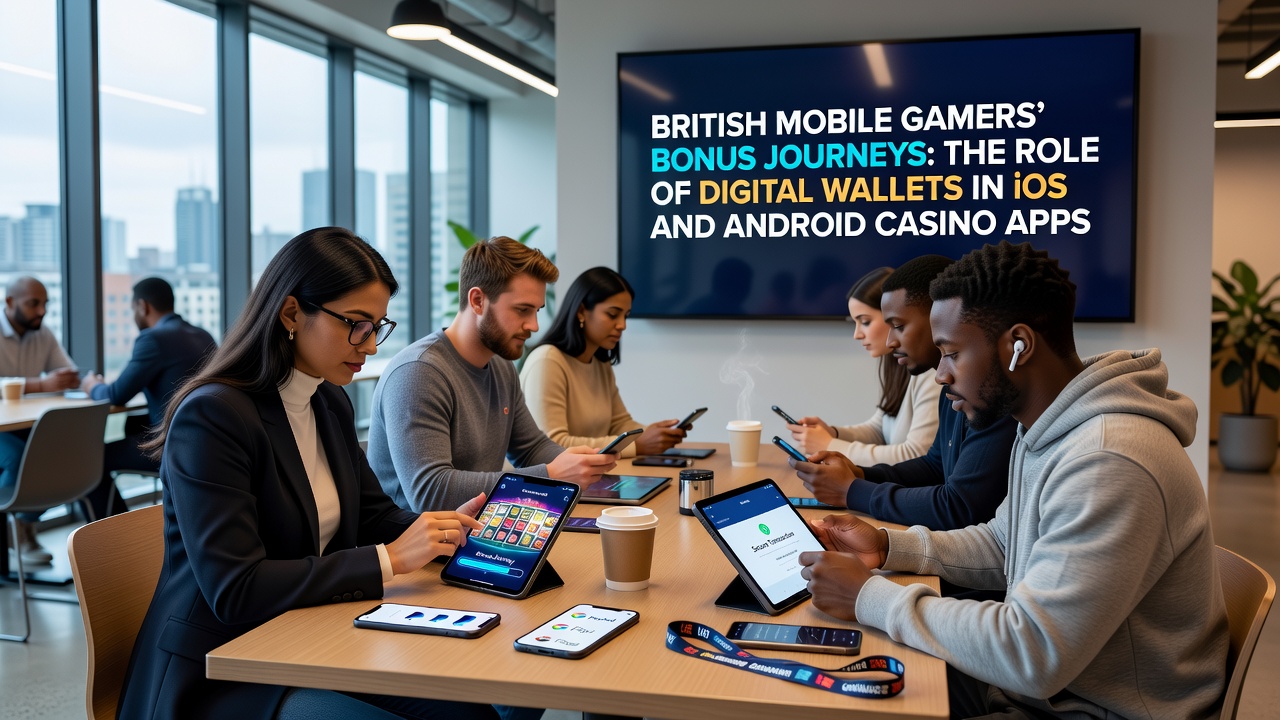 Data visualization of digital wallet usage trends in British mobile casino apps during 2026