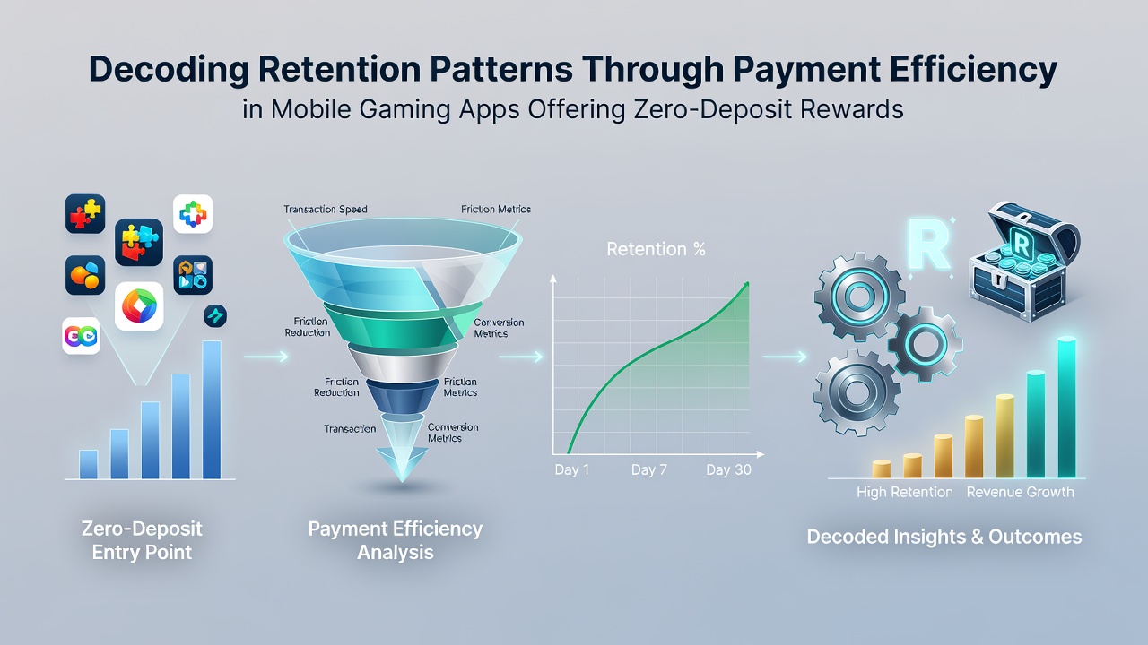 Analytics dashboard displaying retention curves linked to payment processing times in mobile games