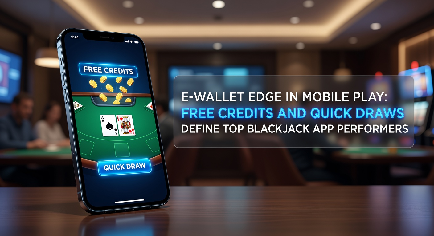 Close-up of e-wallet transaction confirmation on a mobile blackjack app, showing instant free credits awarded and a pending quick withdrawal