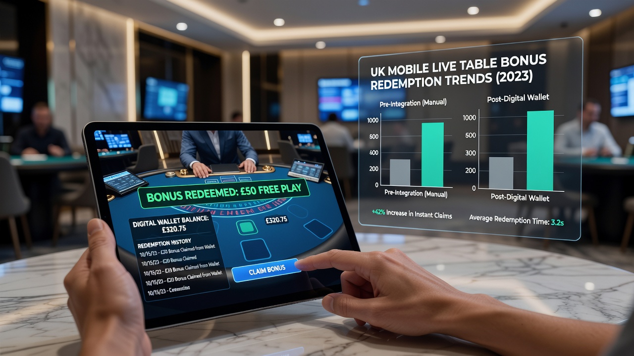 Close-up of e-wallet transaction screen during live dealer blackjack session on UK mobile app