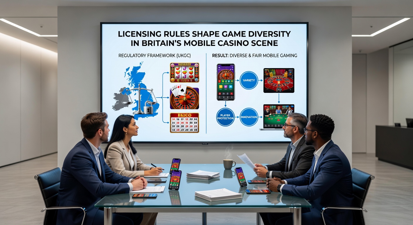 Diverse selection of certified mobile casino games displayed on a tablet screen